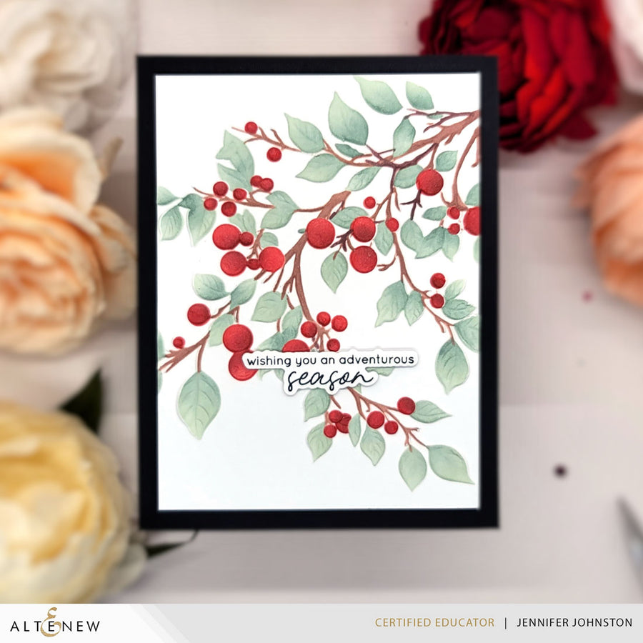 Altenew - Lush Berry Branch 3D Embossing Folder