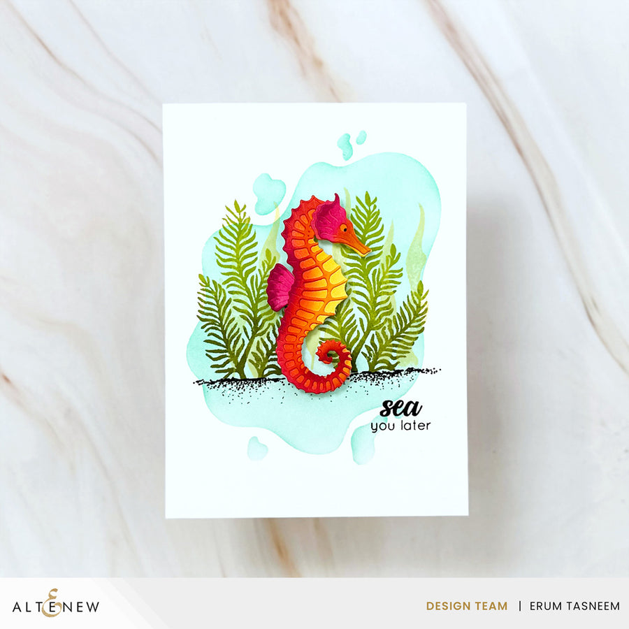 Altenew - Mini Delight: Graceful Seahorse Stamp & Die Set