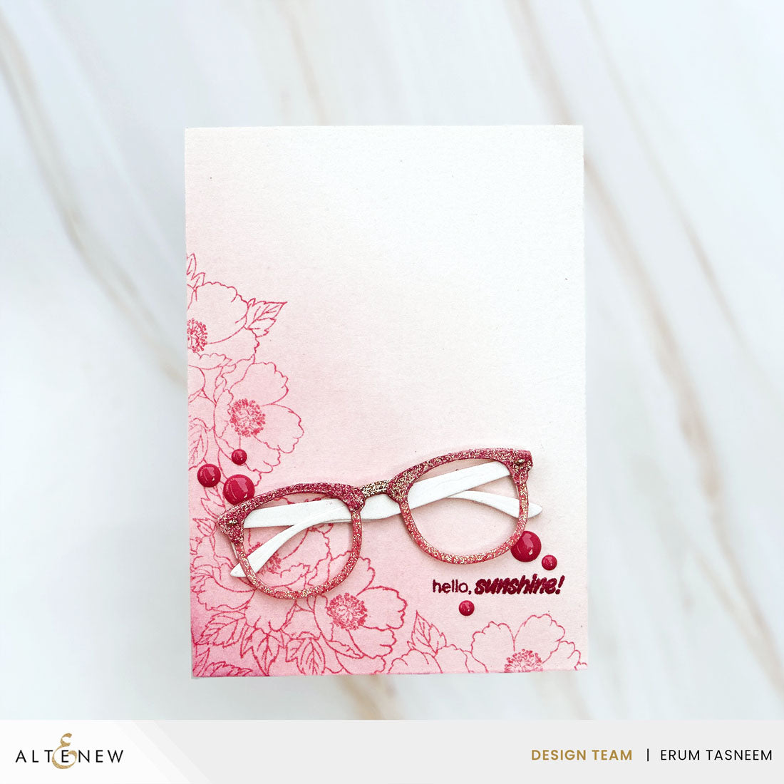 Altenew - Mini Delight: Stylish Shades Stamp & Die Set