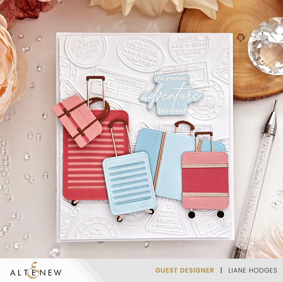 Altenew - Creative Cuts: Pack Your Bags Layering Die Set