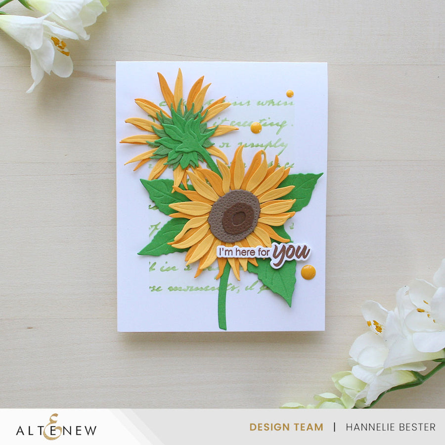 Altenew - Craft-A-Flower: Sunflowers Layering Die Set