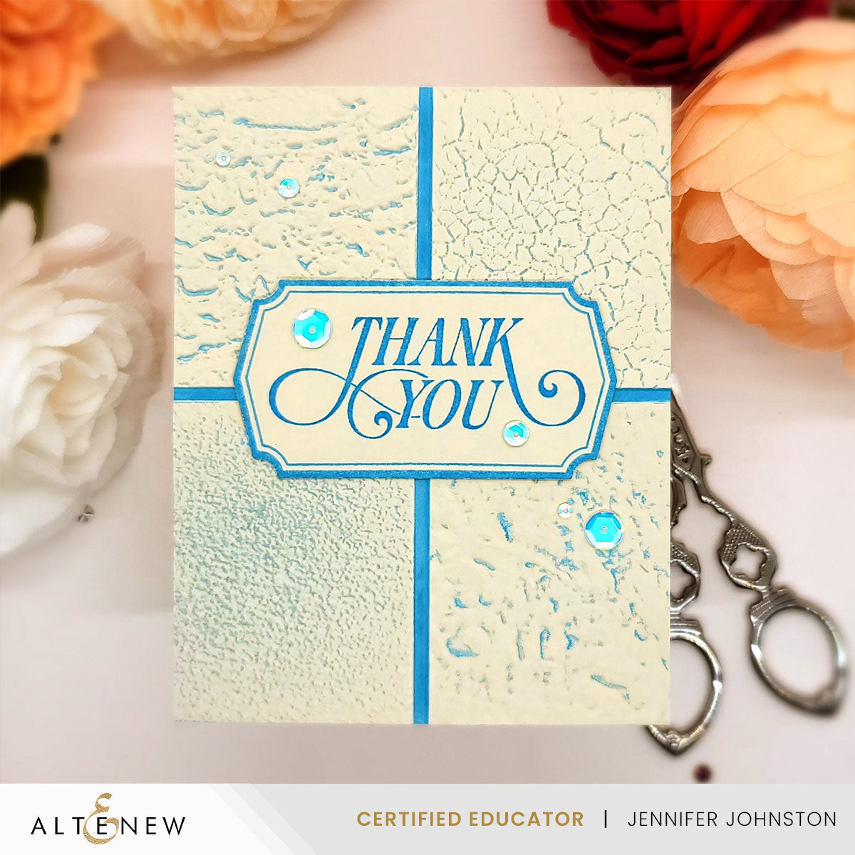 Altenew - Textured Blocks 3D Embossing Folder