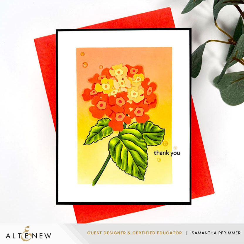 Altenew - Mini Delight: Blooming Lantana Stamp & Die Set