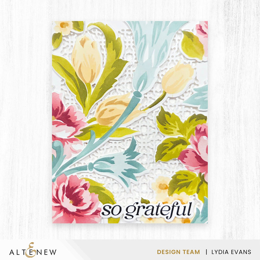 Altenew - Build-A-Garden: Flourished Flora Add-On Die Set