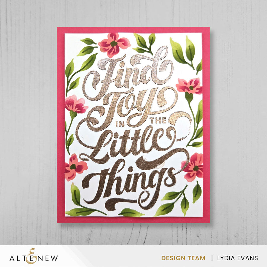 Altenew - Find Joy Layering Stencil Set (4 in 1)