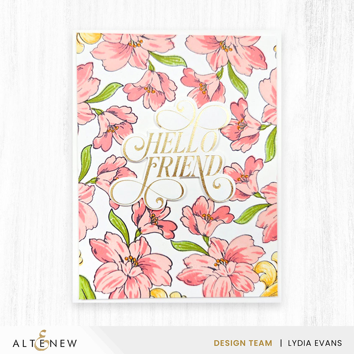 Altenew - Flowers & Flourishes Coloring Stencil Set (3 in 1)