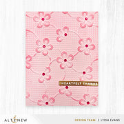 Altenew - Lace Topped Petals 3D Embossing Folder