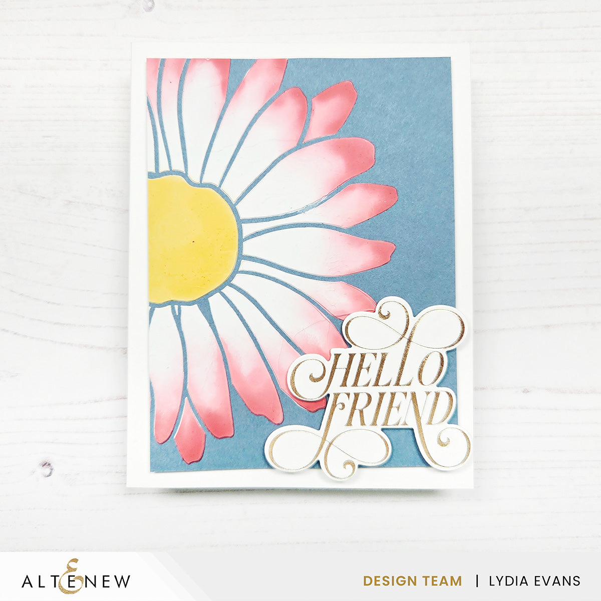 Altenew - Petal Pop Stencil