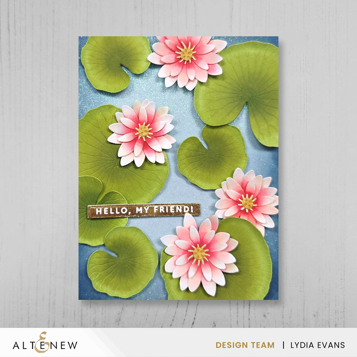 Altenew - Pond Lilies Layering Die Set