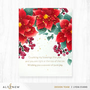 Altenew - Winterberry Poinsettias
