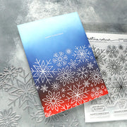 Concord & 9th (Kristina Werner) - Snowflake Season Easy Repeat Background Stamp