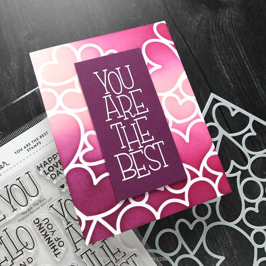 Concord & 9th (Kristina Werner) - You Are The Best Stamp Set
