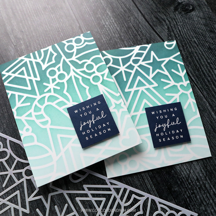 Concord & 9th (Kristina Werner) - Holiday Icons Stencil Pack
