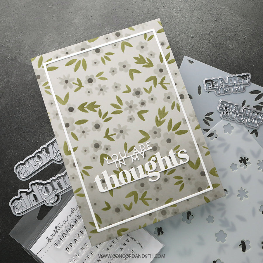 Concord & 9th (Kristina Werner) - Bitsy Blooms Stencil Pack