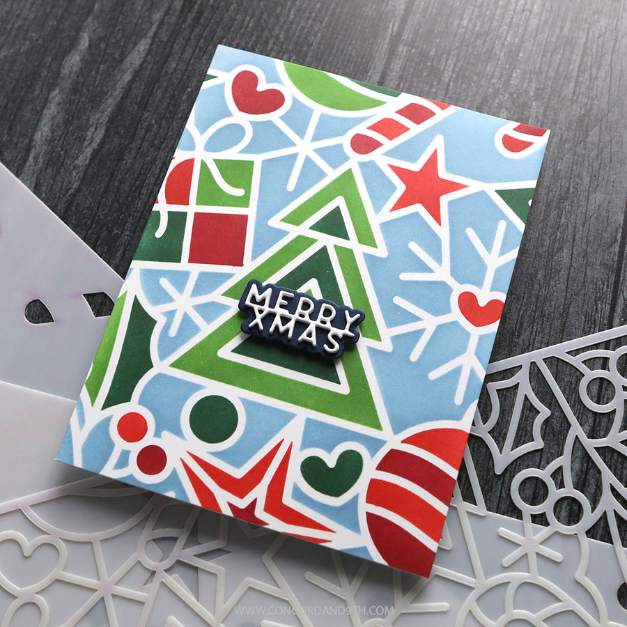 Concord & 9th (Kristina Werner) - Holiday Icons Stencil Pack