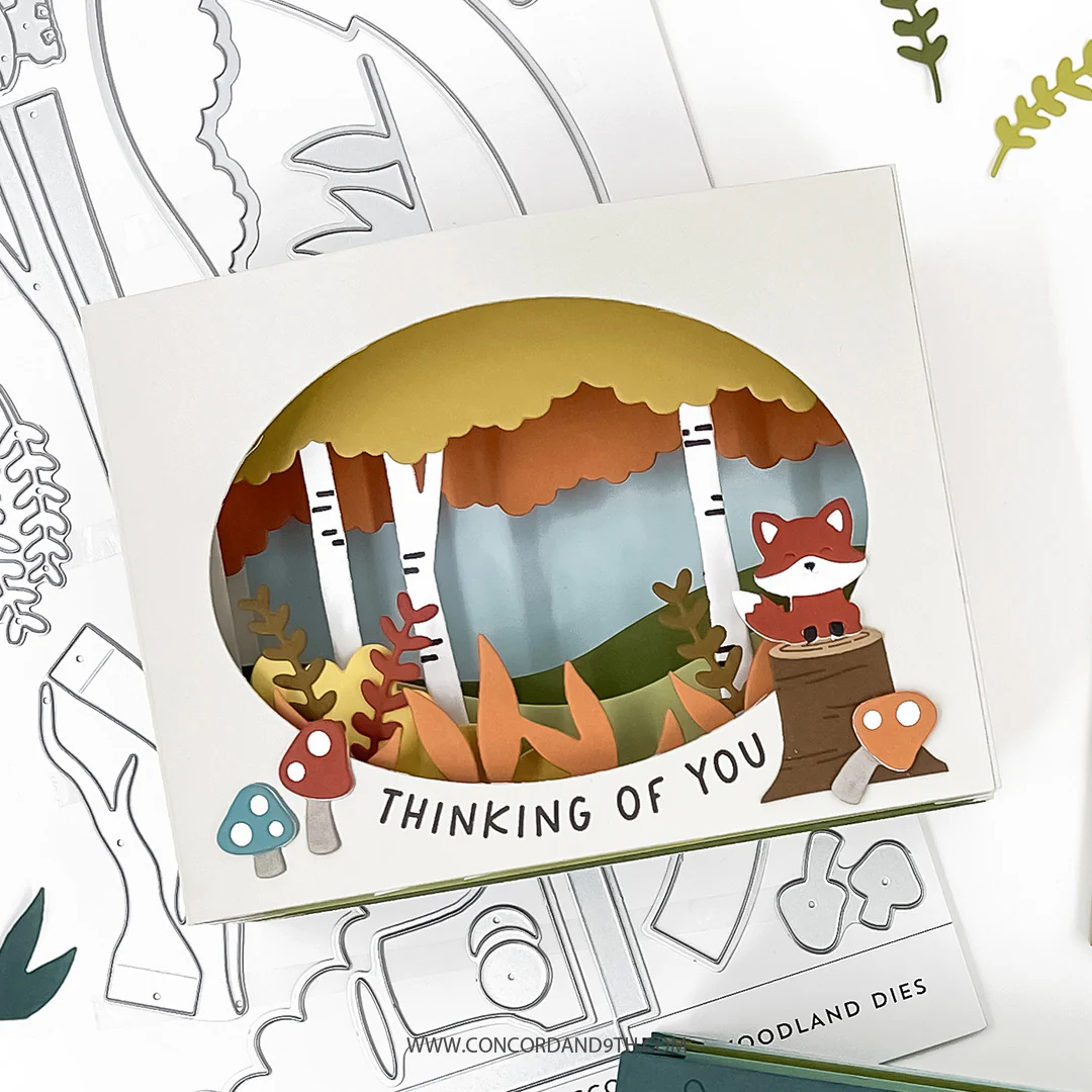 Concord & 9th - Accordion Woodland Stamp Set