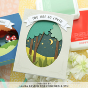 Concord & 9th - Accordion Woodland Stamp Set