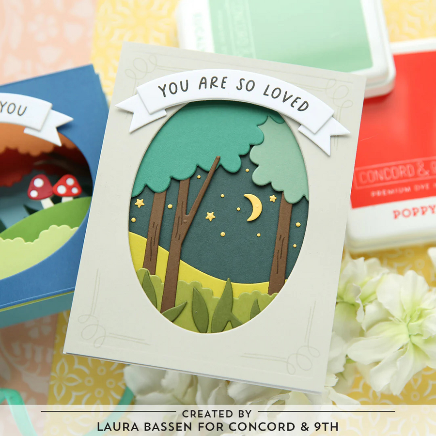 Concord & 9th - Accordion Woodland Stamp Set