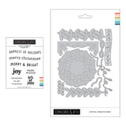 Concord & 9th - Joyful Wreath Stamp & Die Bundle