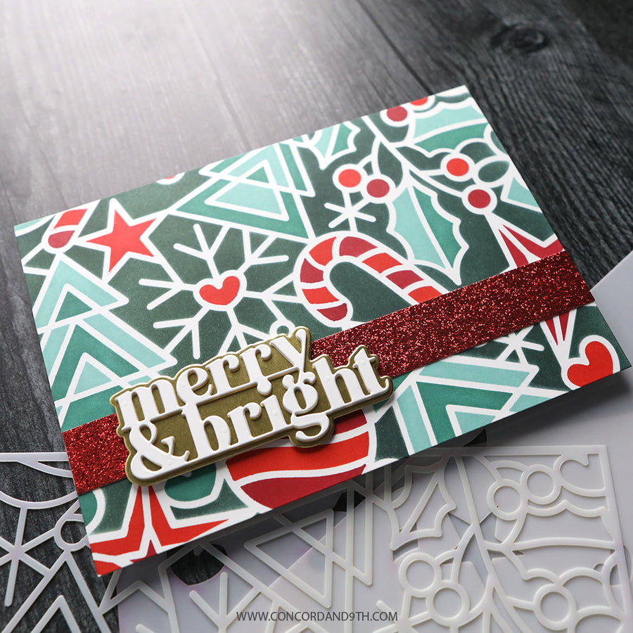 Concord & 9th (Kristina Werner) - Holiday Icons Stencil Pack