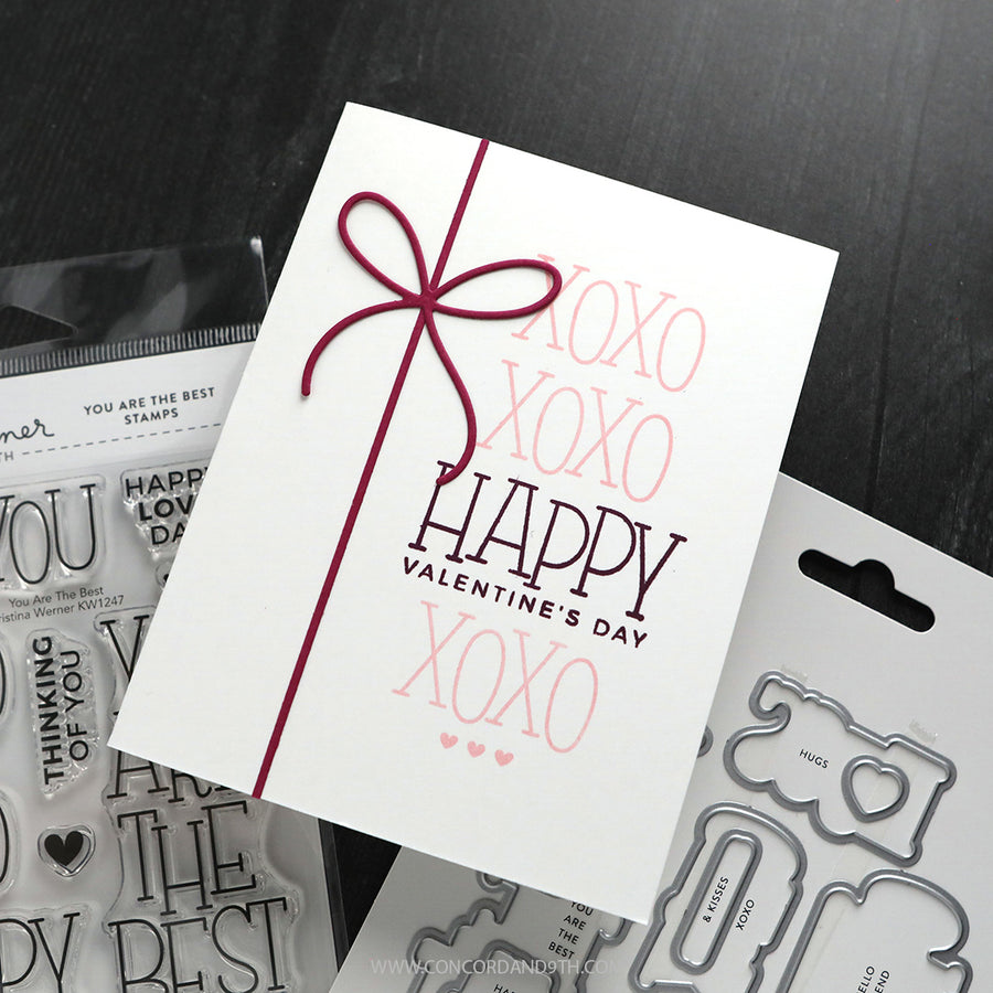 Concord & 9th (Kristina Werner) - You Are The Best Stamp Set