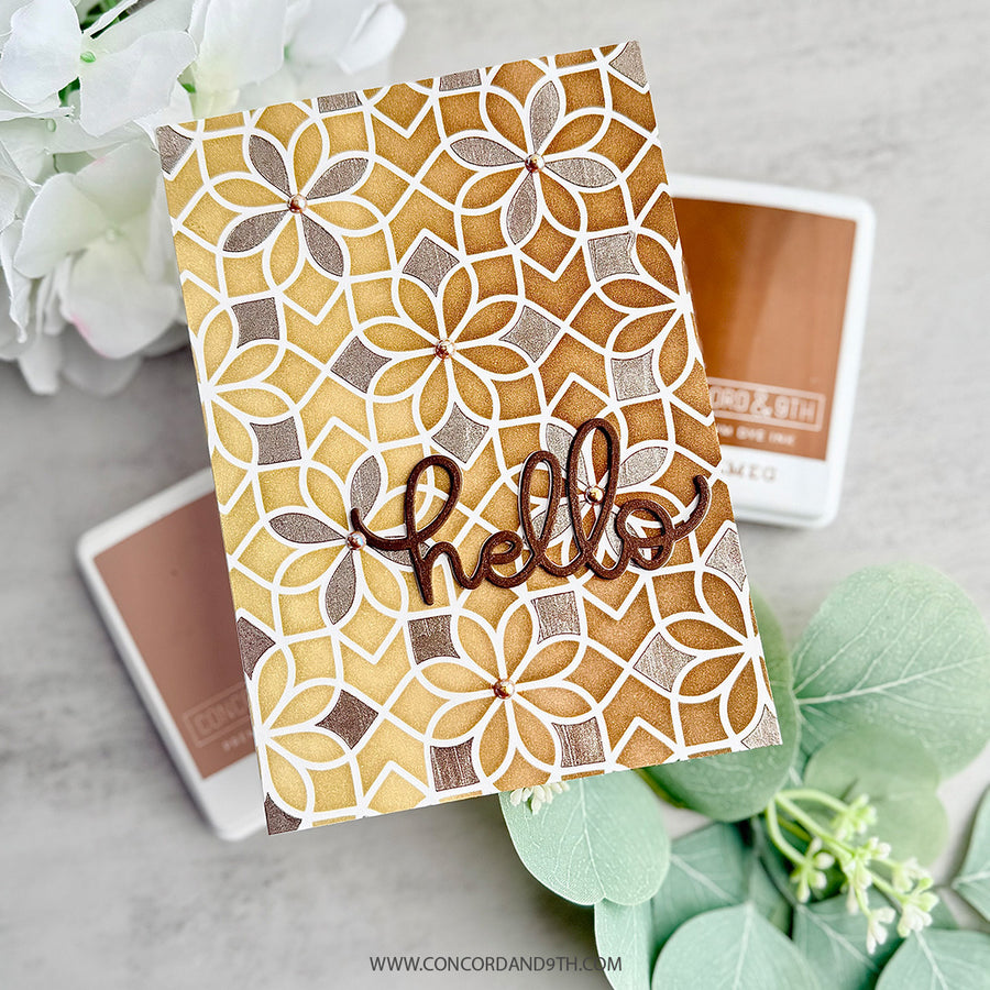 Concord & 9th (Kristina Werner) - Cara Medallion Stencil Pack