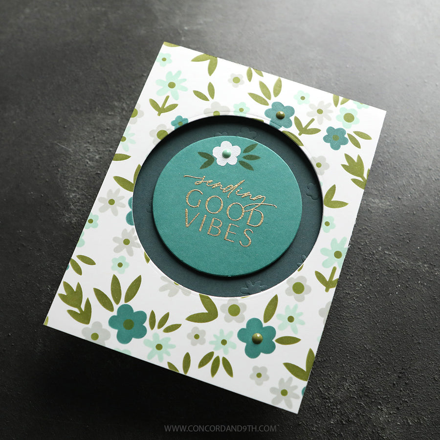 Concord & 9th (Kristina Werner) - Bitsy Blooms Stencil Pack