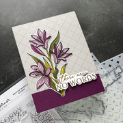 Concord & 9th (Kristina Werner) - Long Line Lilies Stamp Set
