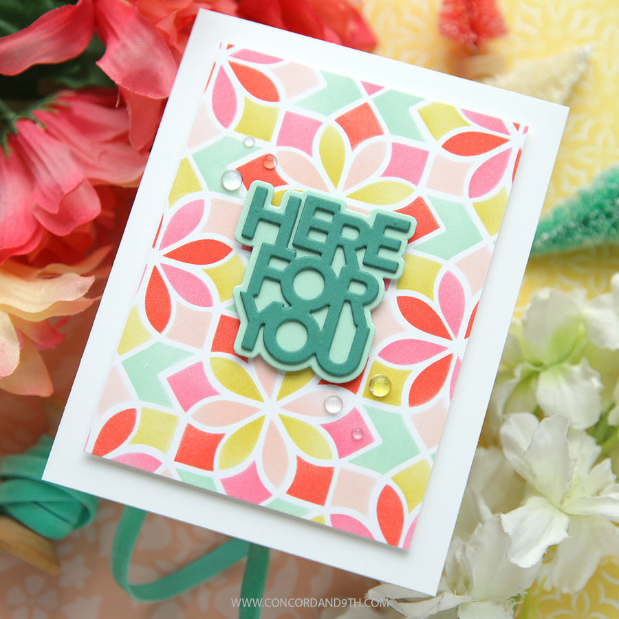 Concord & 9th (Kristina Werner) - Cara Medallion Stencil Pack