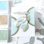 Pinkfresh Studio - Message in a Bottle Press Plates