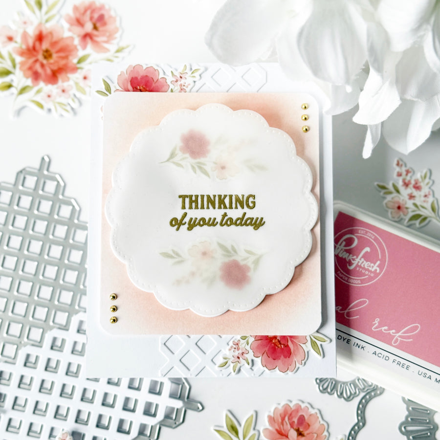 Pinkfresh Studio - Peony Glow Washi