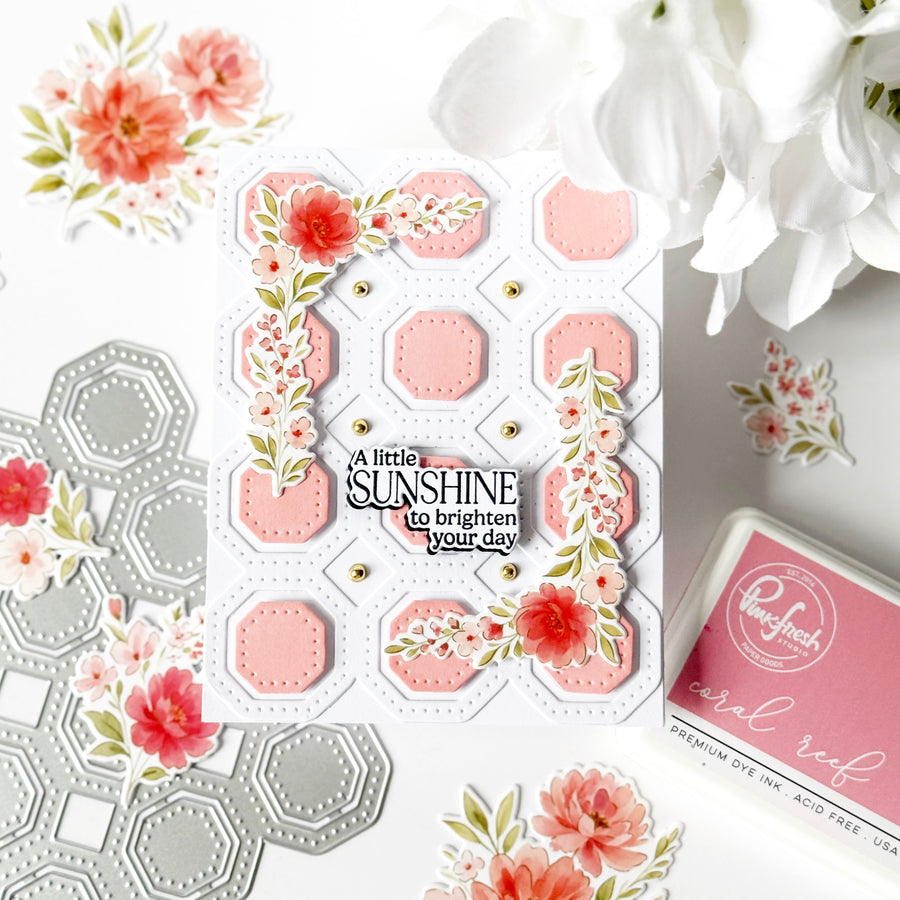 Pinkfresh Studio - Peony Glow Washi