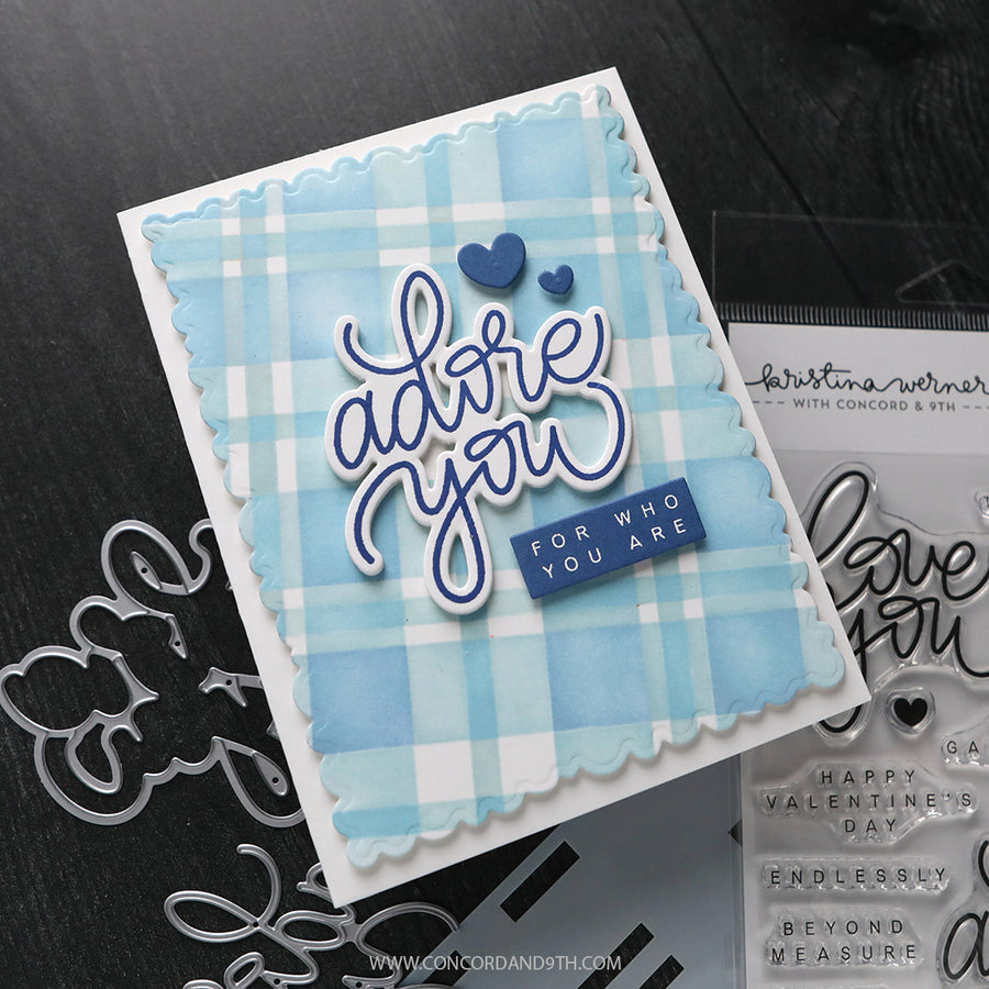 Concord & 9th (Kristina Werner) - Love and Adore You Stamp Set