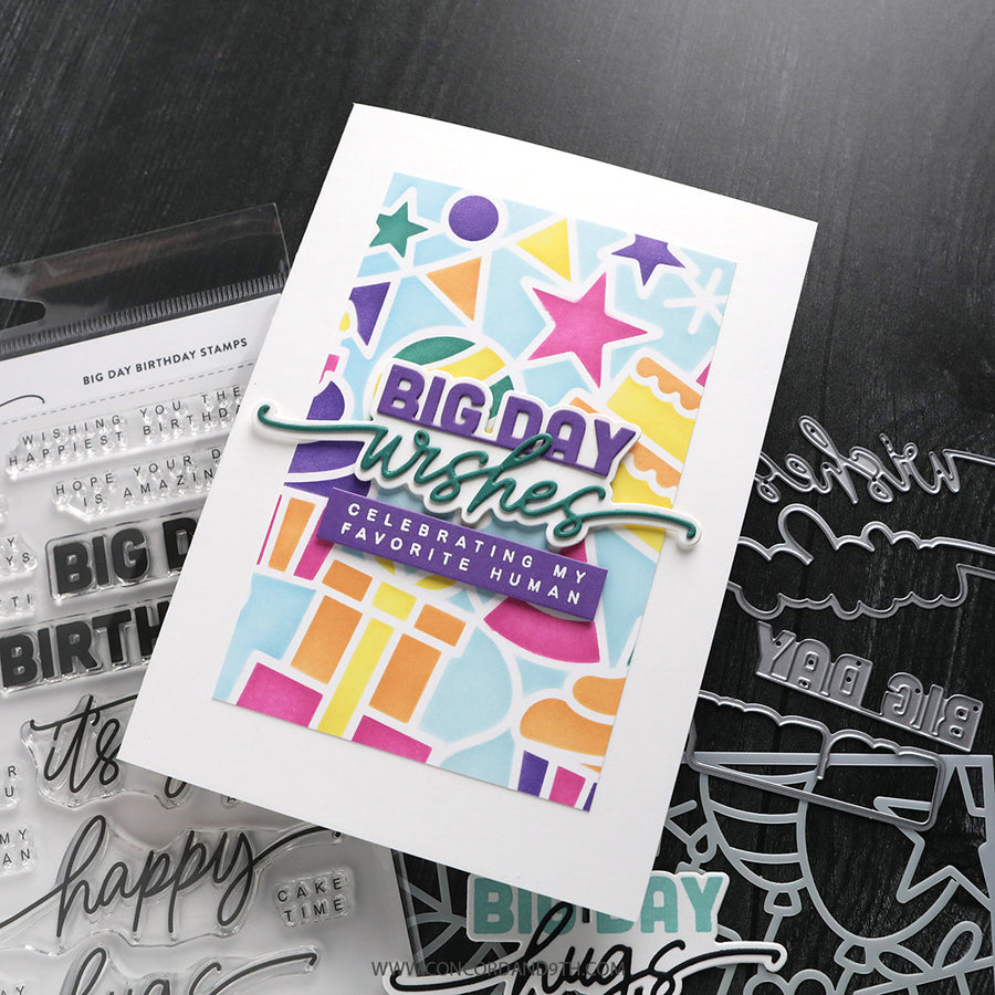Concord & 9th (Kristina Werner) - Big Day Birthday Stamp Set