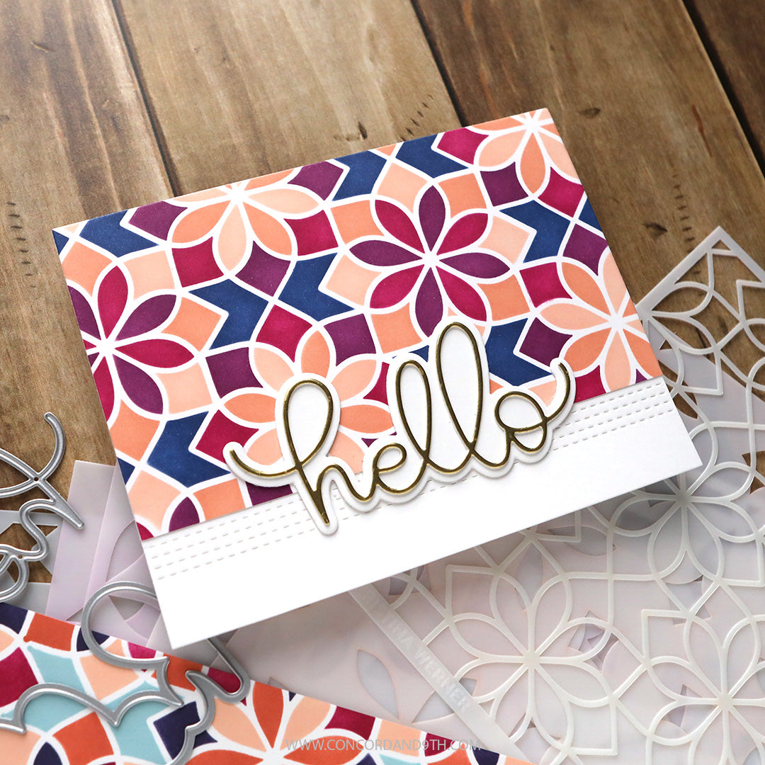 Concord & 9th (Kristina Werner) - Cara Medallion Stencil Pack