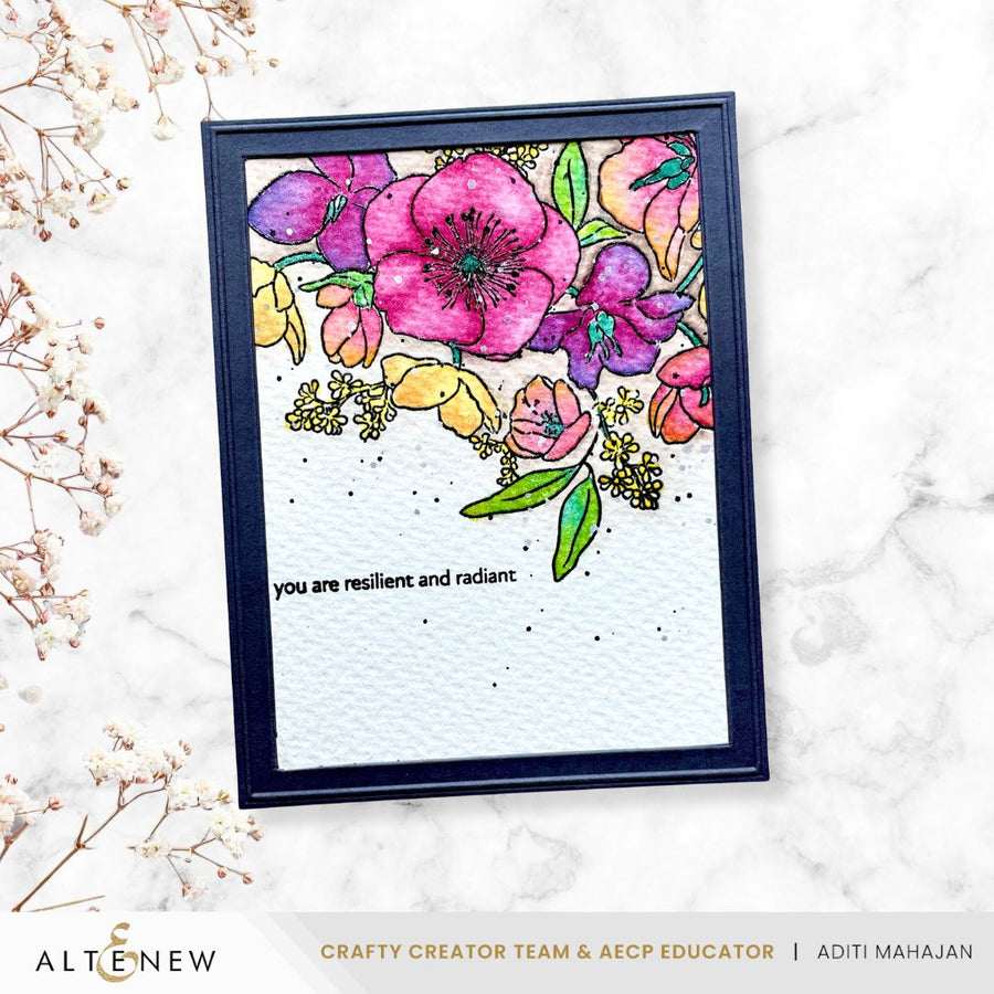Altenew - Hellebore Haven 3D Embossing Folder