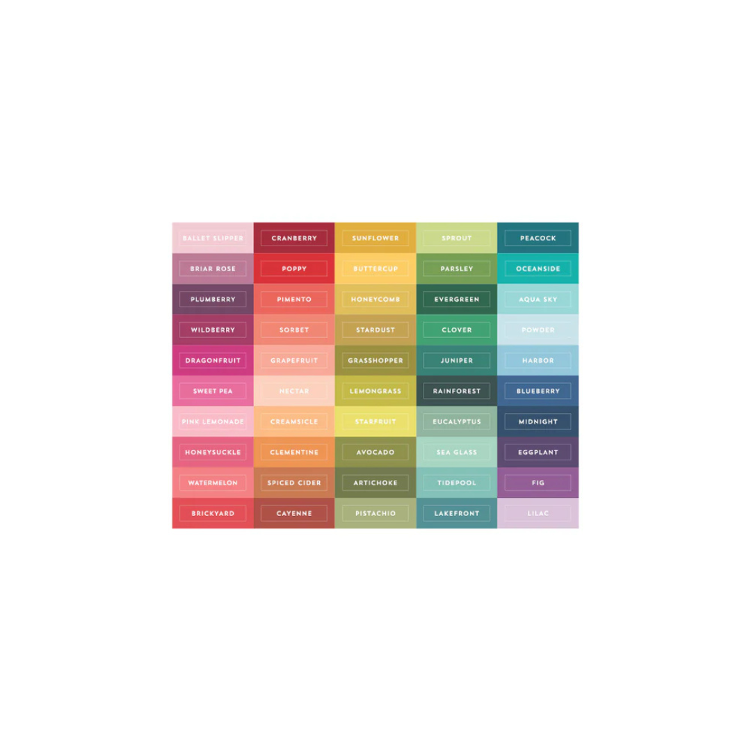 Concord & 9th - Core Collection Ink Cube Labels (50 Colors)