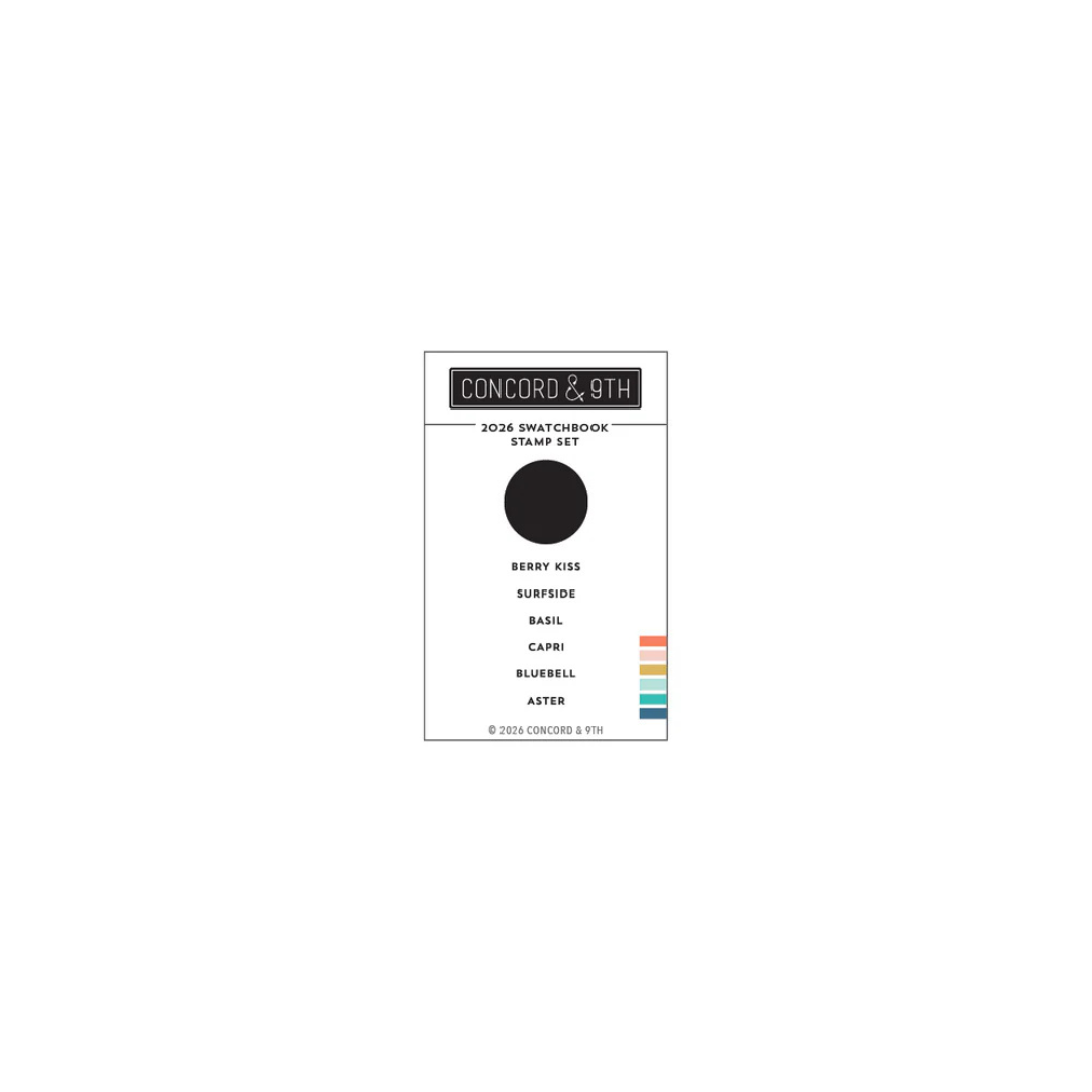 Concord & 9th - 2026 Swatchbook Stamp Set