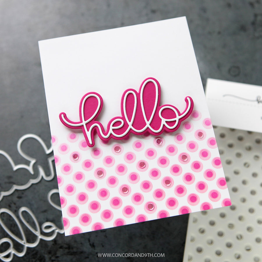 Concord & 9th (Kristina Werner) - Dots on Dots Stencil Pack