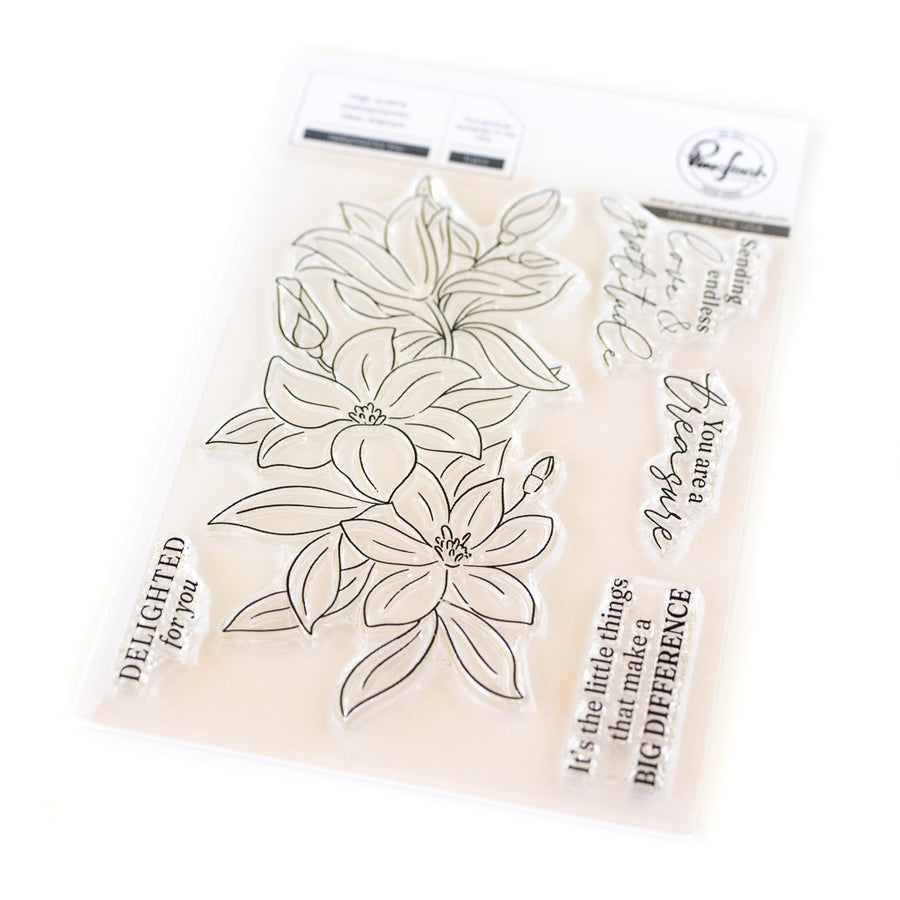 Pinkfresh Studio - Delighted For You Stamp Set