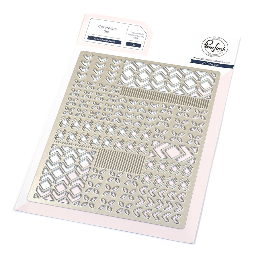 Pinkfresh Studio - Modern Design Blocks Coverplate Die