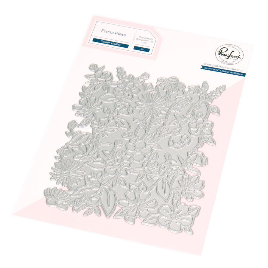 Pinkfresh Studio - Garden Medley Press Plate