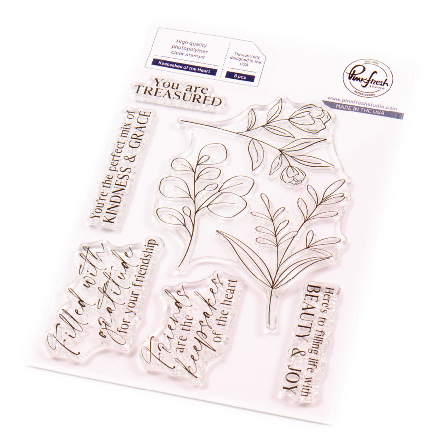 Pinkfresh Studio - Keepsakes of the Heart Stamps