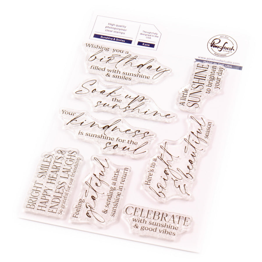 Pinkfresh Studio - Sunshine & Smiles Stamps