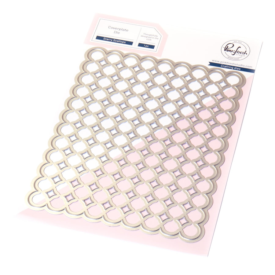 Pinkfresh Studio - Starry Scallops Coverplate Die
