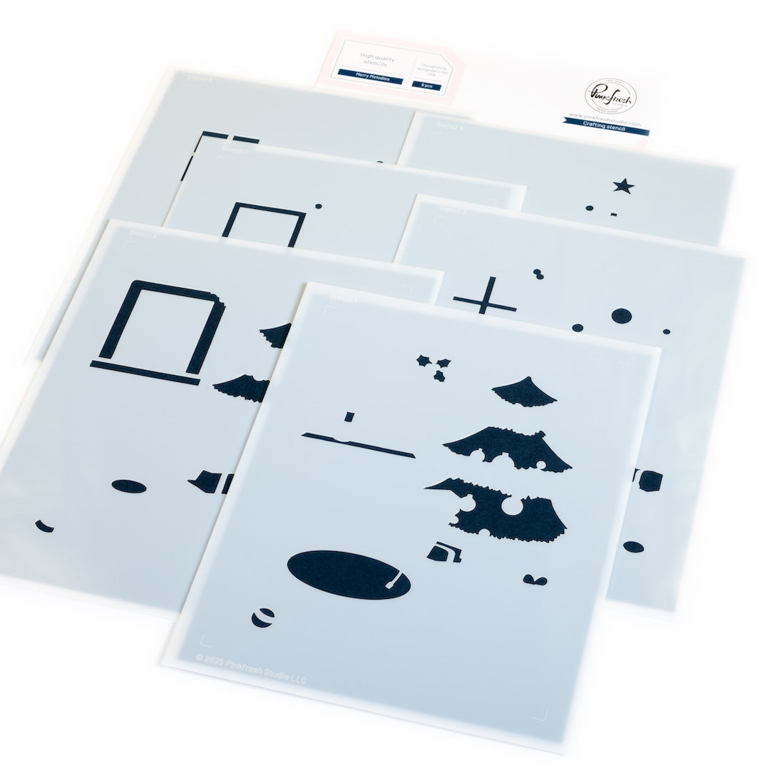 Pinkfresh Studio - Merry Melodies Stencils