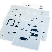 Pinkfresh Studio - Merry Melodies Stencils
