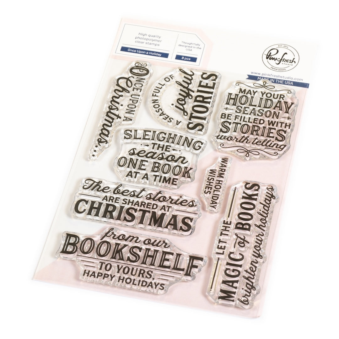 Pinkfresh Studio - Once Upon a Holiday Stamps