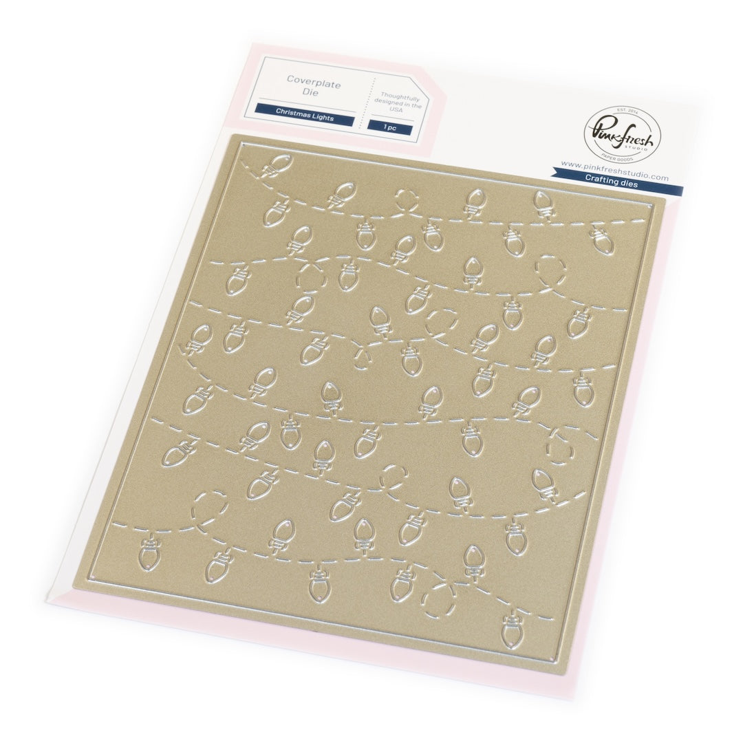 Pinkfresh Studio - Christmas Lights Coverplate Die