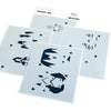 Pinkfresh Studio - Lantern Landscapes: Snowy Cottage Stencils